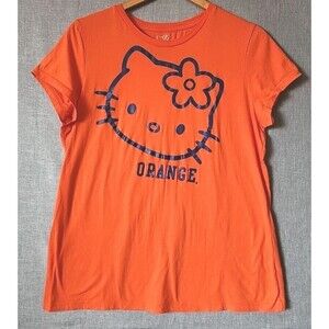 Hello Kitty U Syracuse Orange T-Shirt Tee XL